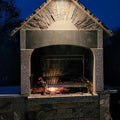 Tagwood BBQ Insert Style Argentine Santa Maria Wood Fire & Charcoal Gaucho Grill without firebricks | BBQ09SS -- - TAGWOOD BBQ STORES