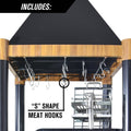 Charcoal Grill S Shape Meat Hooks