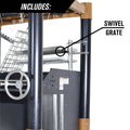 Charcoal Grill Swivel Grate