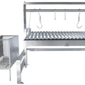 Tagwood BBQ Insert Style Argentine Santa Maria Wood Fire & Charcoal Gaucho Grill without firebricks | BBQ09SS -- - TAGWOOD BBQ STORES