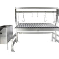 Tagwood BBQ Insert Style Argentine Santa Maria Wood Fire & Charcoal Gaucho Grill without firebricks | BBQ09SS -- - TAGWOOD BBQ STORES