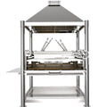 Tagwood BBQ XL Argentine Santa Maria Wood Fire & Charcoal Gaucho Grill all Stainless Steel | BBQ22SS - TAGWOOD BBQ STORES