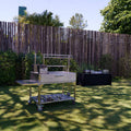 Tagwood BBQ XL Argentine Santa Maria Wood Fire & Charcoal Gaucho Grill | BBQ23SS -OPEN FIRE COOKING- - TAGWOOD BBQ STORES
