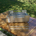 Tagwood BBQ Set of 2 Stainless steel skewers | BBQ89-- - TAGWOOD BBQ STORES