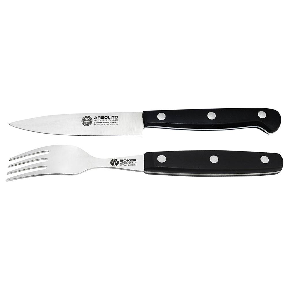 BOKER Fork and Knife Set | KF01 - TAGWOOD BBQ STORES
