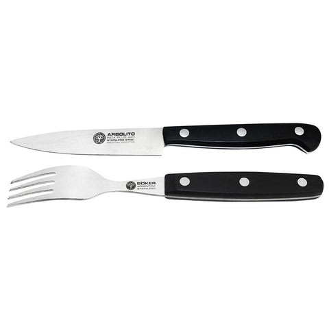 BOKER Fork and Knife Set | KF01 - TAGWOOD BBQ STORES