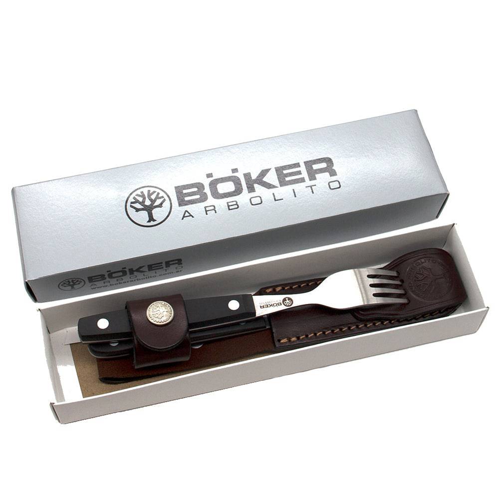 BOKER Fork and Knife Set | KF01 - TAGWOOD BBQ STORES