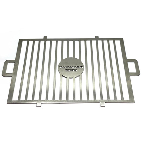Tagwood BBQ Table Top Warming Brazier | Stainless steel and Acacia wood  | BBQ07SS-- - TAGWOOD BBQ STORES