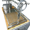 Tagwood BBQ Insert Style Argentine Santa Maria Wood Fire & Charcoal Gaucho Grill without firebricks | BBQ09SS -- - TAGWOOD BBQ STORES