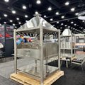Tagwood BBQ XL Argentine Santa Maria Wood Fire & Charcoal Gaucho Grill all Stainless Steel | BBQ22SS - TAGWOOD BBQ STORES